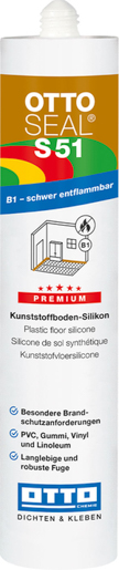 Ottoseal S 51 PVC-Lino-Silicon 310 ml C64 Eiche hell